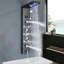 Panneau de douche 44,88 po avec pomme de douche fixe-98249849