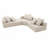 Boneless Oversized Modular L Shaped Sectional Sofa