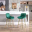 Ensemble de 30 tabourets de bar de 30 po avec tabouret de comptoir en velours chromé-1228397056-1228397059