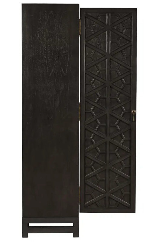 Maharadscha 2 - Door Armoire, Pale, 82" H x 42" W x 20" D