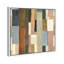Woven Earthscape Canvas Abstract Print by Oliver Gal, Black Frame, 12 x 12-1611381831-1611381852