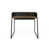 Pure Black Matte with Walnut Veneer