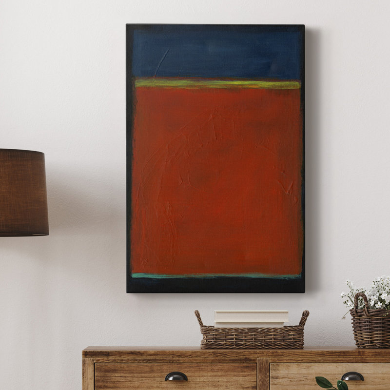 Contemplation I - peinture sur toile tendue, H 36 po x l 24 po x P 1 po