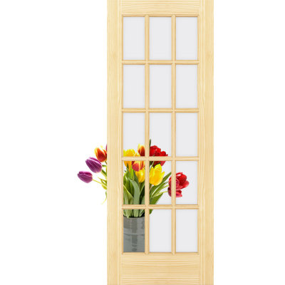 Lite Slab Glass French Doors