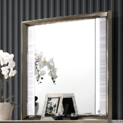 Étoile blanche avec miroir