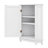 Home Corner Storage Cabinet, Bathroom Triangle Floor Cabinet, Wood Corner Cabinet With Single Door And Adjustable Shelves-1167319700