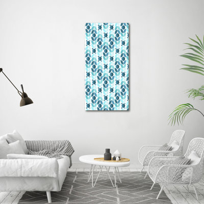 Geometric Background - Wrapped Canvas Print