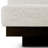 Sofa Bastion Seashell Off-White Charcoal Veneer