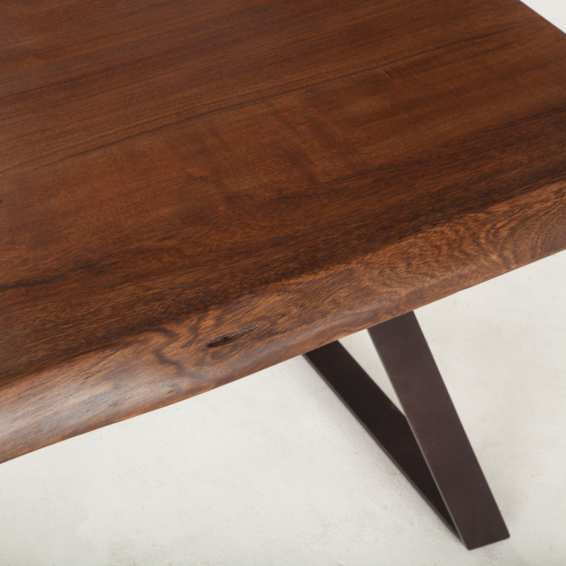 London Loft Solid Wood End Table