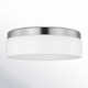 Helmes Single Light Glass LED Flush Mount