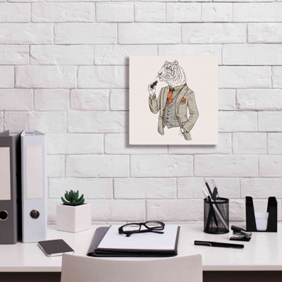 Trinx «Tigerman» par Graphinc, estampe numérique sur toile