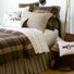 Deerfield Farmhouse / Country Cotton Plaid Duvet Cover