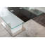 Ransart Modern Luxury Glass & Metal Dining Table Set With 6 Soft Touch Faux Leather Dining Chairs-932073418