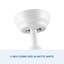Éclairage de ventilateur de plafond à DEL intégré 44 po avec pales ABS-1958020309-1958020307