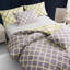 Microfiber Geometric Duvet Cover Set-127448501-127448505