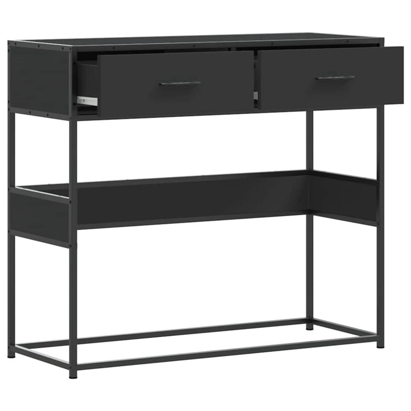 10-3 80cm Console Table, Black