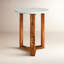 Jinxx Marble End Table-867309168