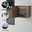 Meuble-lavabo flottant avec lavabo, porte à fermeture en douceur, lavabo en céramique, contreplaqué-1528798867