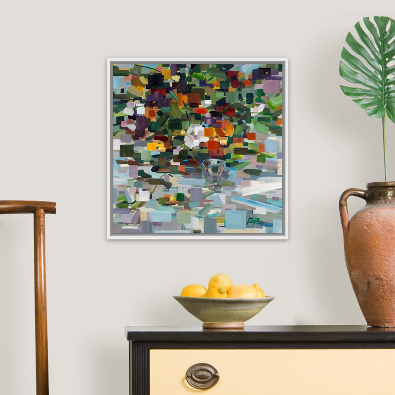 «Martini Bouquet» par Brooke Borcherding, reproduction d'art sur toile, H 22 po x l 22 po x 1,75 po