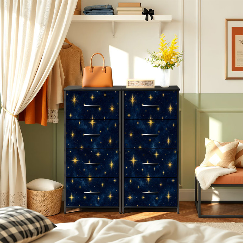 Commode de rangement verticale 4 tiroirs