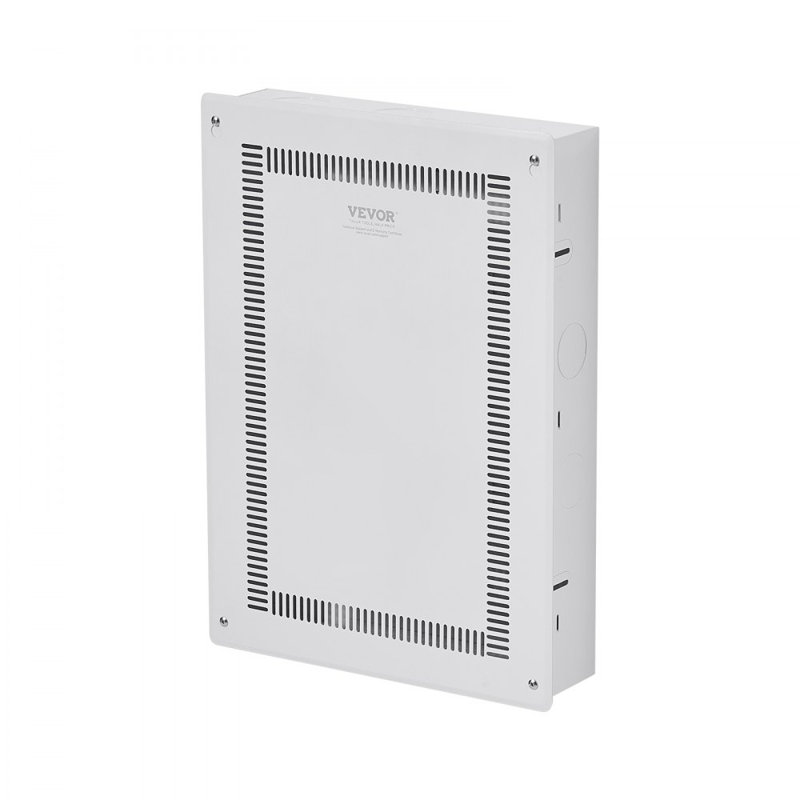 Enceinte média structurée pour téléviseur encastré 9 po avec couvercle, H 20,91 po x l 15,08 po x P 3,74 po