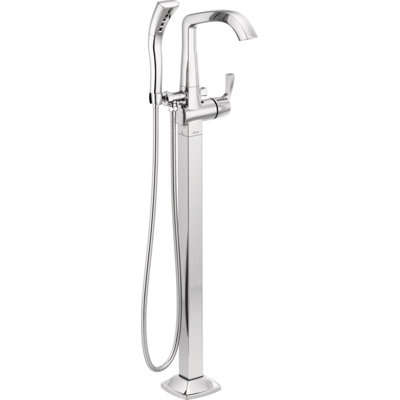 Garniture de robinet de baignoire sur pied à poignée simple Stryke