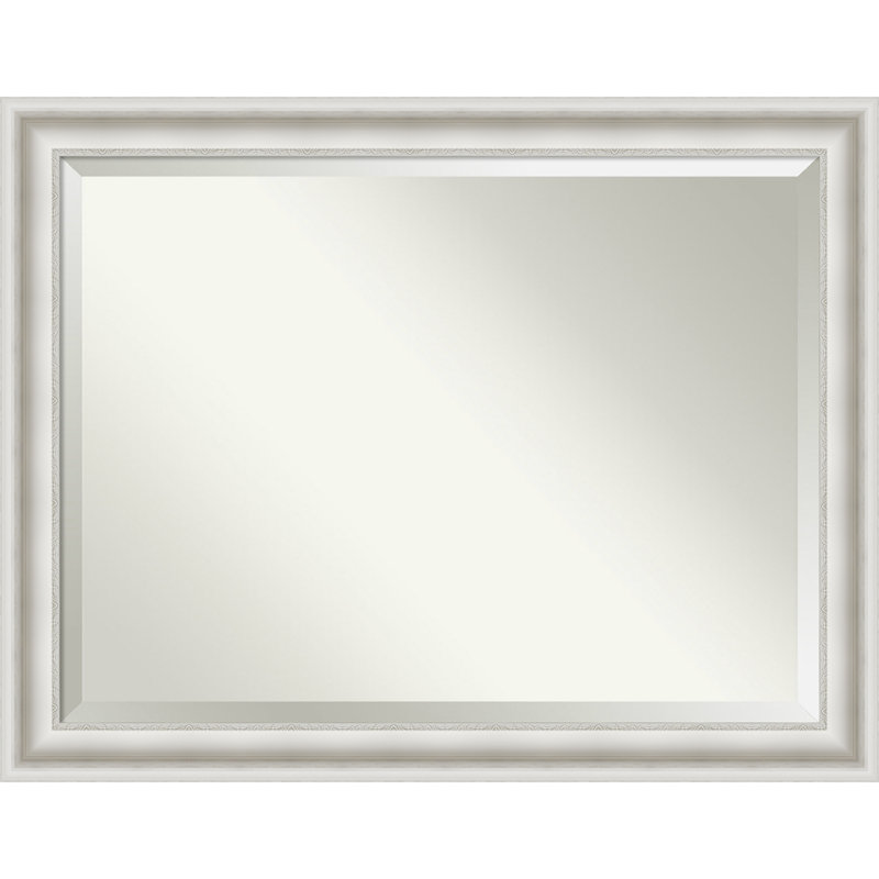 Miroir mural Warren, 35,5 po x 45,5 po, Blanc
