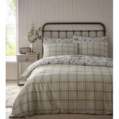 Bargo 56 TC Reversible Duvet Cover Set