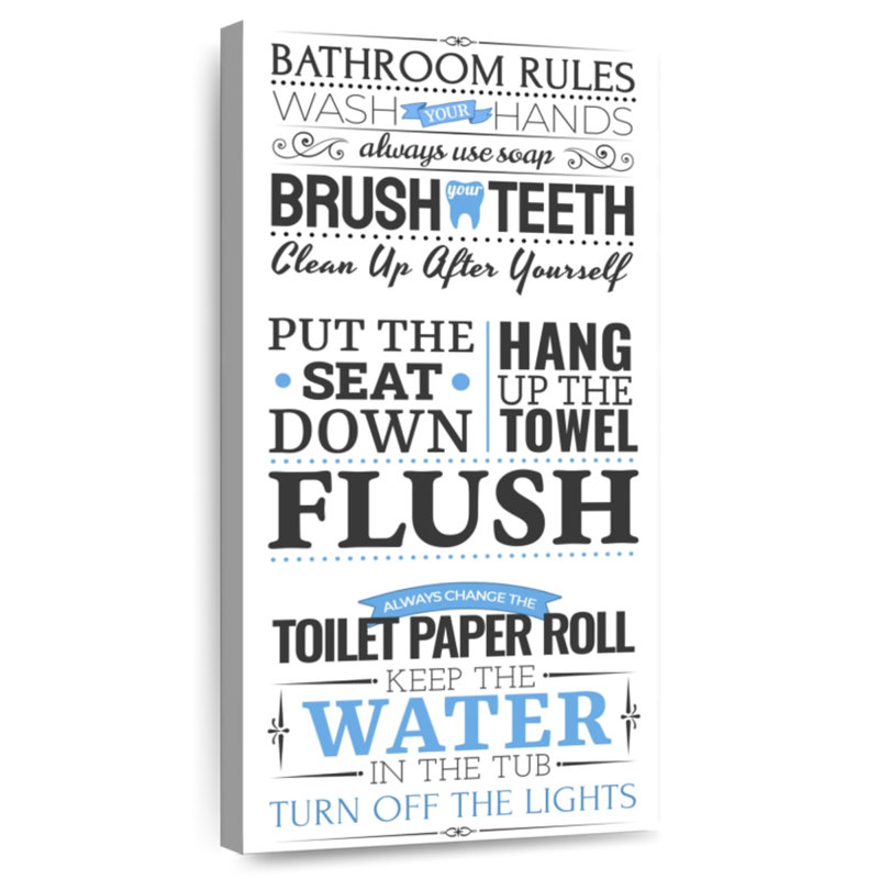 Plaque murale pour salle de bain, H 24 po x l 12 po