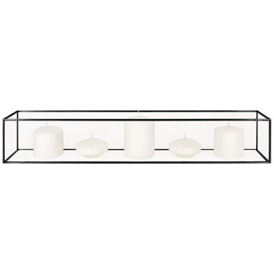 4'' H Glass Tabletop Lantern