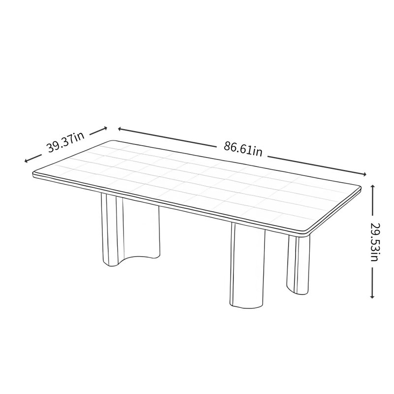 Modern, Simple and Creative Design Dining Table