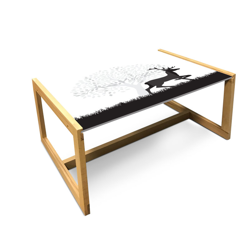 Jamariae Sled Coffee Table, 90cm H x 62cm W x 40cm D