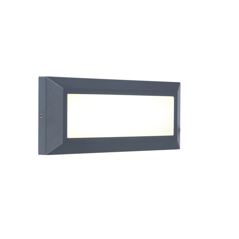 Selva Black Aluminium Step Light