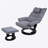 8-Point Massage Recliner With Ottoman