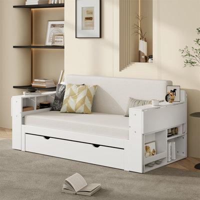 Daybed With Removable Desk