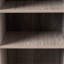 Armoire à panneau de particules grise multifonctionnelle avec pieds en fer et bibliothèque, H 78,11 po x l 41,41 po x P 11,86 po, vient avec 77 po et 12 po
