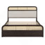  lit plateforme en bois avec lit gigogne et 2 tiroirs,-920220129