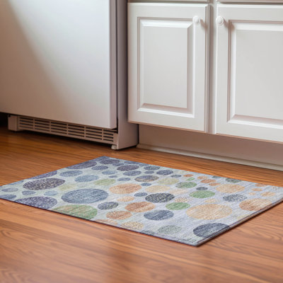 Premium Machine Washable Jakiyra AMF1899 Geometric Rug
