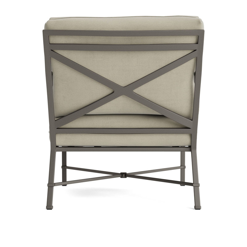 Venetian Outdoor Lounge Chair, Fusion Clay, Mica