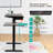 Kesgrave Adjustable Height Stainless Steel Standing Desk-440365934