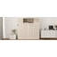 Lit escamotable rustique avec armoires de rangement et structure en bois Gaudet