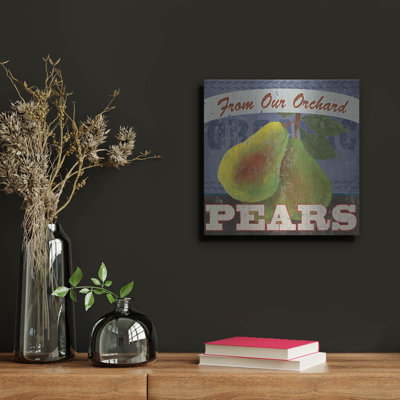 'Pears' by Fiona Stokes-Gilbert Metal Wall Art