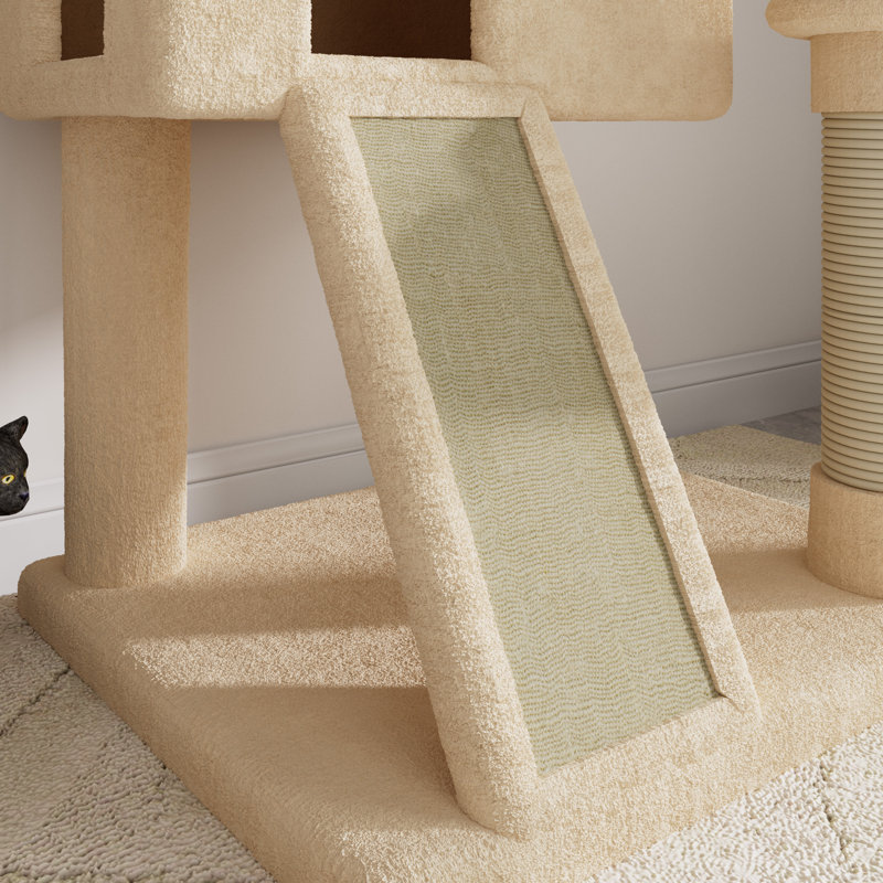 Arbre à chat H 35,8 po Gateshead, Beige