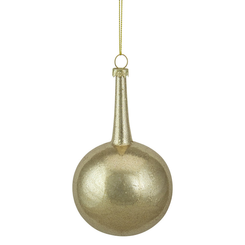 Ornement de Noël 5,5 po, Doré