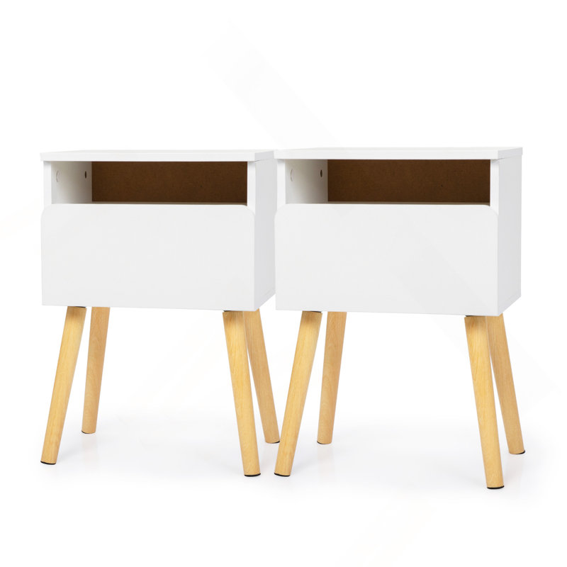 2-Piece Modern Bedside Table
