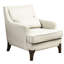 Fauteuil rembourré, dossier, rembourrage en mousse, détails du matériau du fauteuil avec coussin amovible, poids du colis