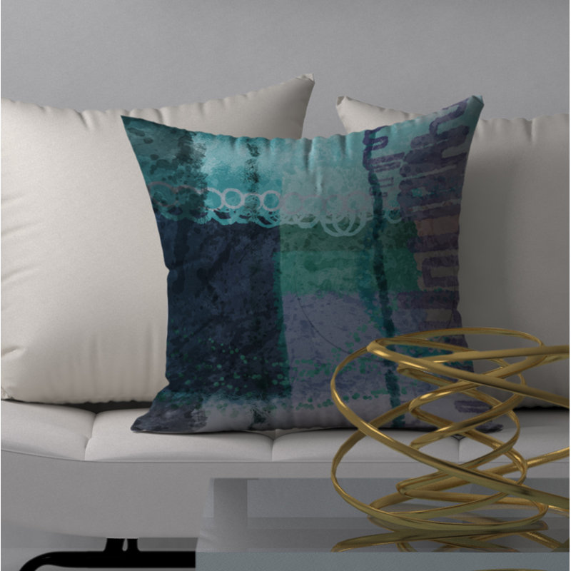  Housse de coussin carré et insert, 18" x 18"