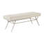 Banc contemporain tapissier Beige
