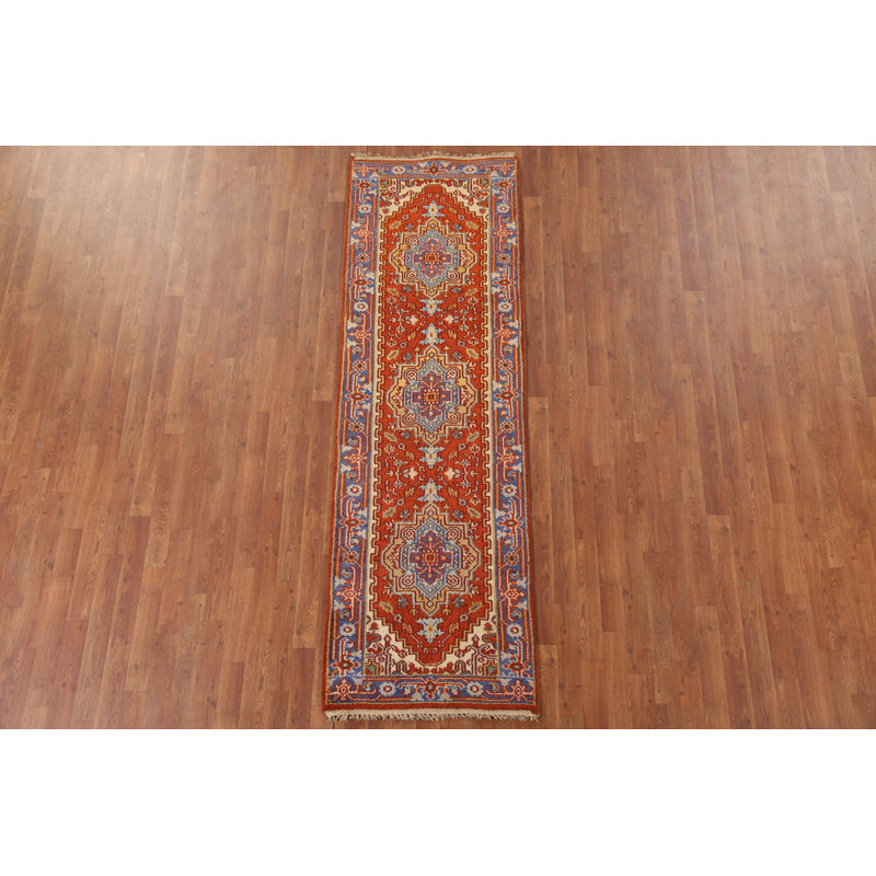 Tapis de couloir oriental géométrique 3x8