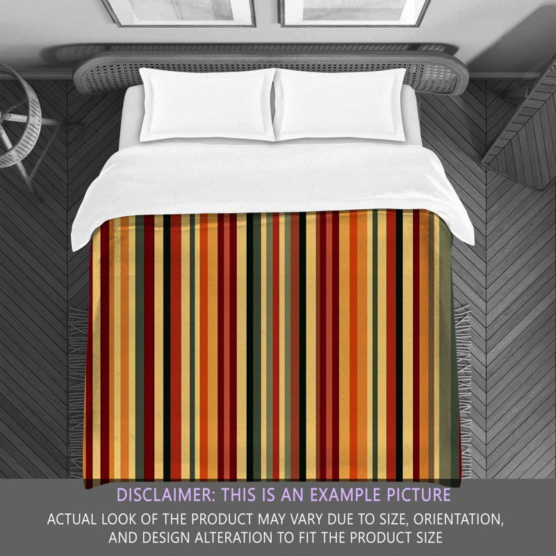 Polyester Striped Comforter, Twin Comforter